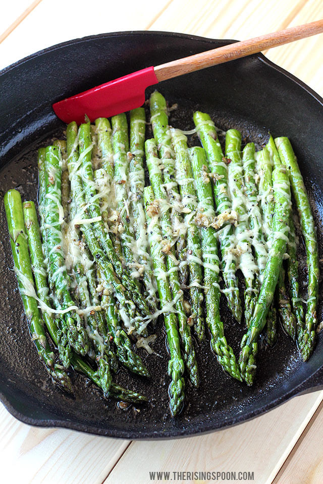 Pan fried deals asparagus
